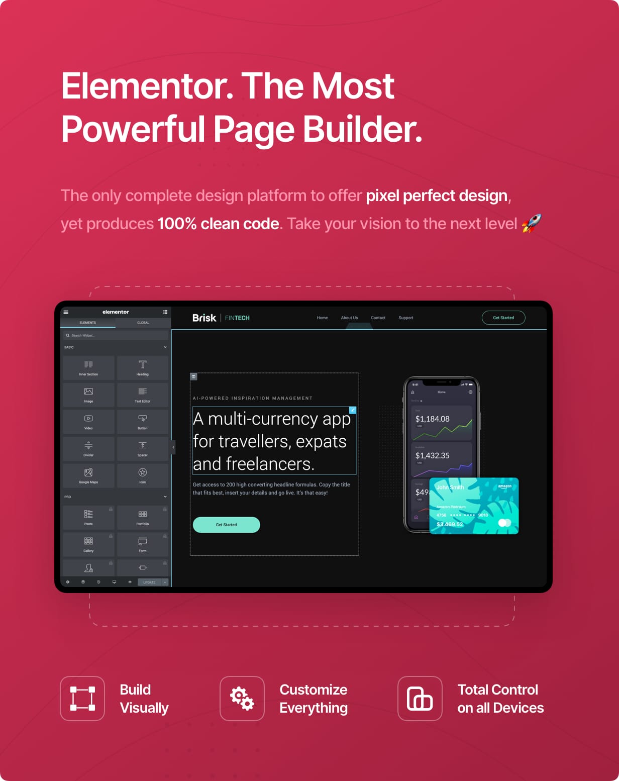 Brisk – Multi-Purpose Elementor WordPress Theme