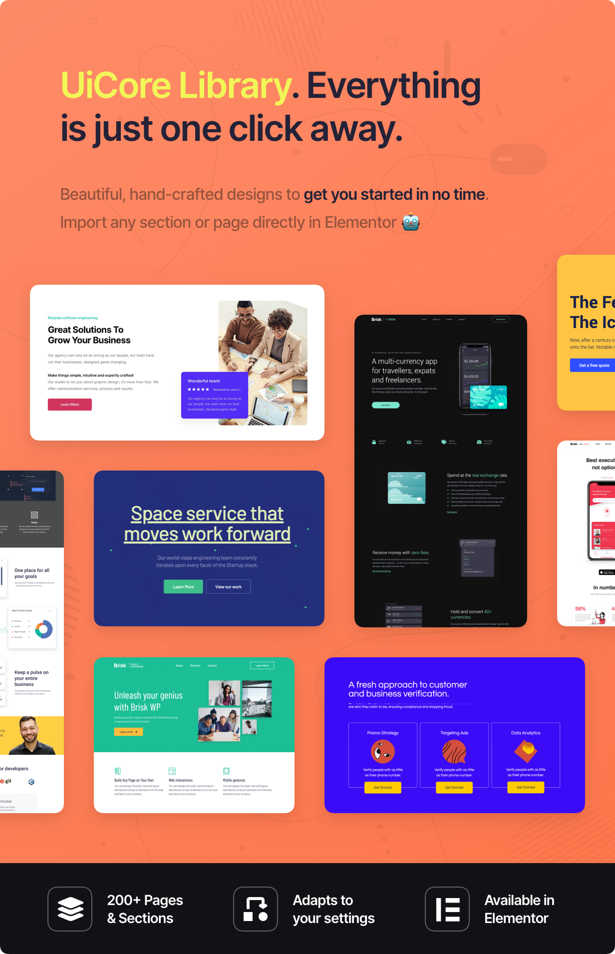 Brisk – Multi-Purpose Elementor WordPress Theme