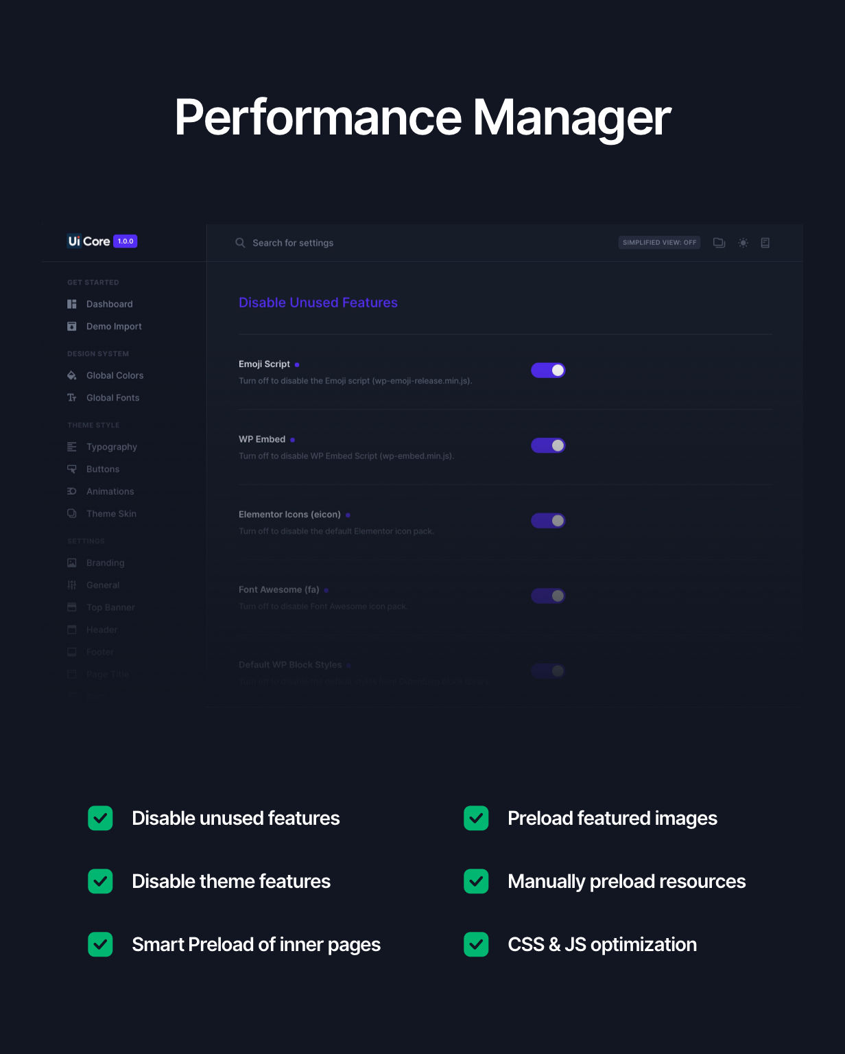 Performance Manager
